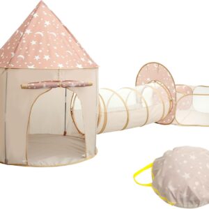 Tente de Jeu Enfant avec Tunnel pour Activités Familiales