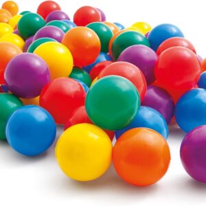 balles multicolores pour enfants : idéales pour les piscines à balles et les fosses de jeu à la maison