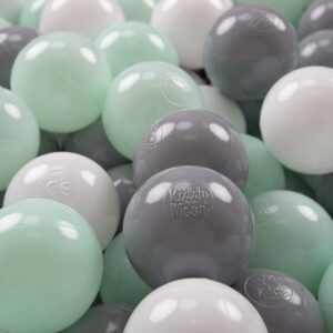 Balles Plastiques 7 cm pour Enfants : Piscine Bébé Intérieure