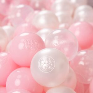 Balles Plastiques 6 cm pour Piscines Bébé, Idéal Jeux Intérieurs