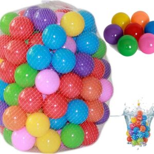 Balles en Plastique Multicolores pour Piscines - Idéal pour Enfants