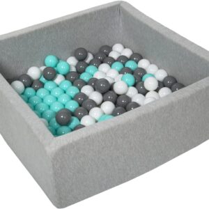 ```html piscine à balles carrée pour enfants : idéale pour la chambre et les moments de jeu ```