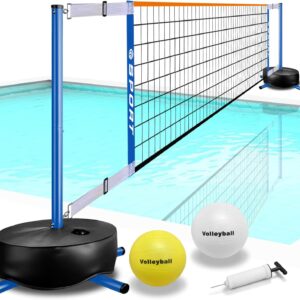 Filet Portable de Volley-Ball pour Piscine : Idéal Famille