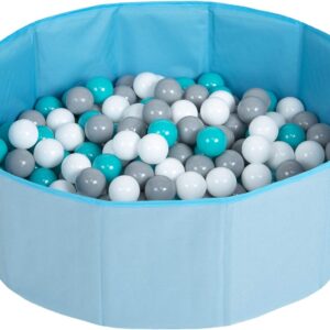 piscine à balles multicolores pliable pour enfants : idéale pour la chambre et les moments de jeu