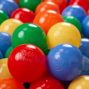 Balles Plastiques Colorées 6cm pour Enfants : Idéal Piscine