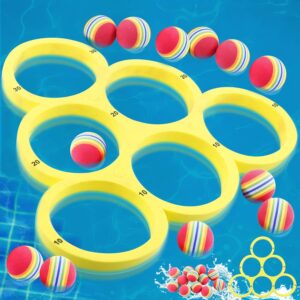 Jeu de Lancer Flottant pour Adultes et Enfants en Piscine