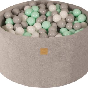 Piscine à Balles Velours Doux pour Enfants, Idéal Intérieur