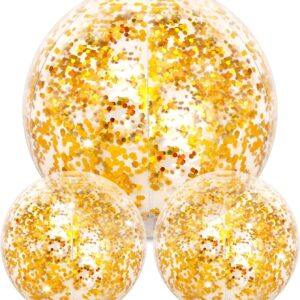Balles de Plage Gonflables à Paillettes pour Fêtes d'Été