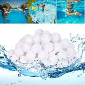 Balles Filtrantes Réutilisables 700g pour Piscines Intérieures et Extérieures