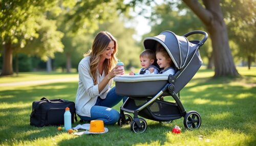 découvrez nos conseils pour choisir la poussette double idéale, adaptée aux besoins d'enfants d'âges différents, alliant confort et praticité.