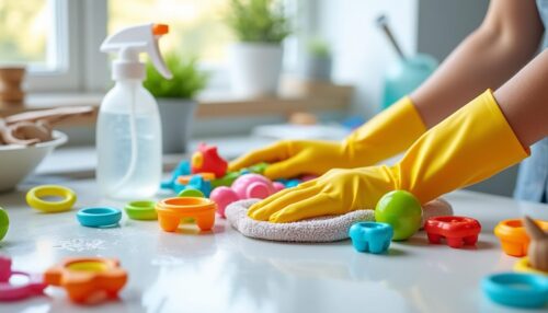 découvrez des méthodes sûres et efficaces pour désinfecter les jouets de votre bébé, garantissant hygiène et sécurité au quotidien.