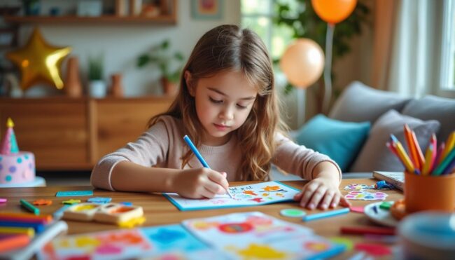 découvrez nos conseils pour personnaliser facilement une carte d’anniversaire enfant à imprimer et créer un souvenir unique et créatif pour votre bout de chou !