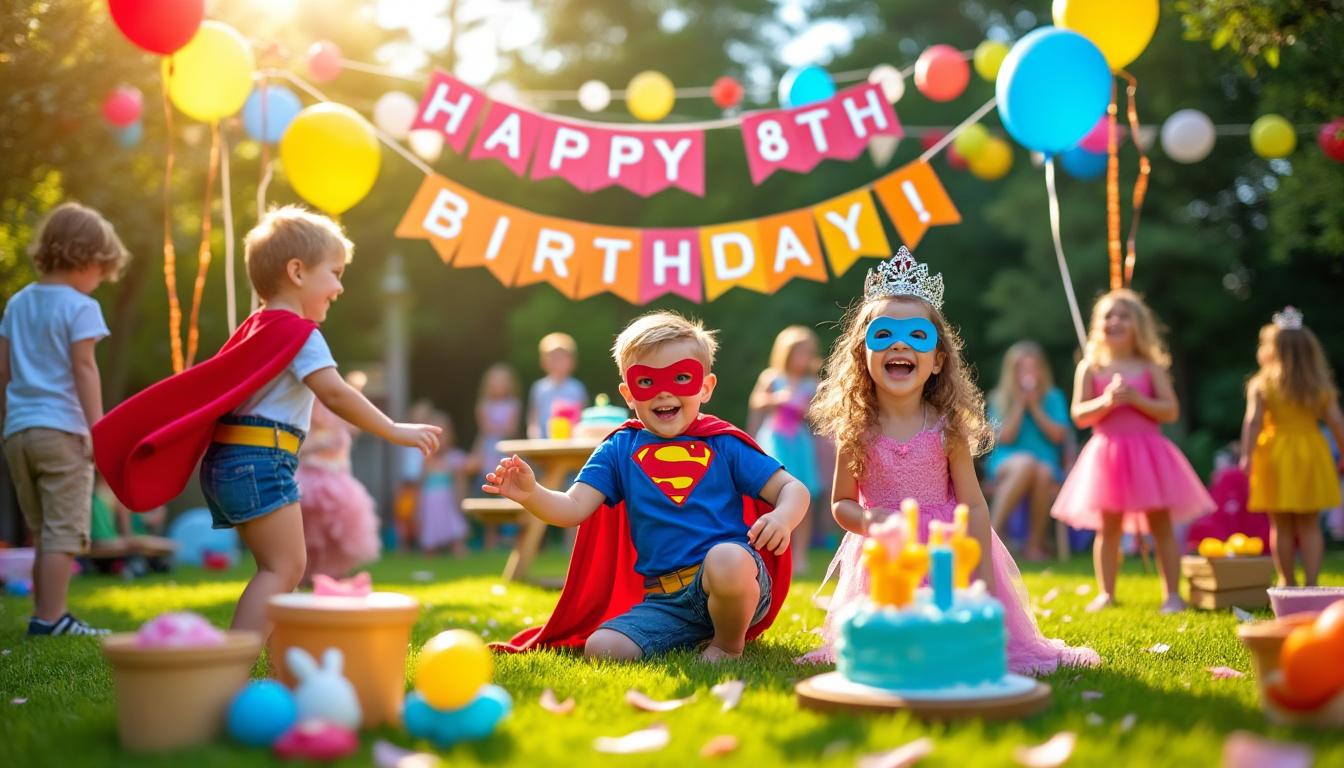 découvrez nos astuces et conseils pratiques pour organiser un anniversaire enfant inoubliable, sans rien oublier ! des idées de thèmes, de décorations, de jeux et de repas, tout pour faire de cet événement un moment magique.