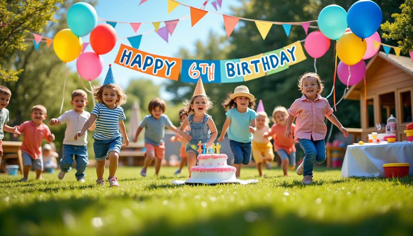 découvrez notre guide complet pour organiser un anniversaire enfant inoubliable ! des idées originales, des conseils pratiques et des astuces pour faire de cette journée un moment magique pour votre petit. transformez chaque élément en une fête mémorable et laissez les rires résonner !