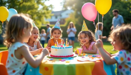 découvrez notre guide complet pour organiser un anniversaire enfant parfait ! astuces, idées de thèmes, conseils de décoration et astuces pour divertir les petits invités. faites de cette journée un moment inoubliable pour votre enfant et ses amis !
