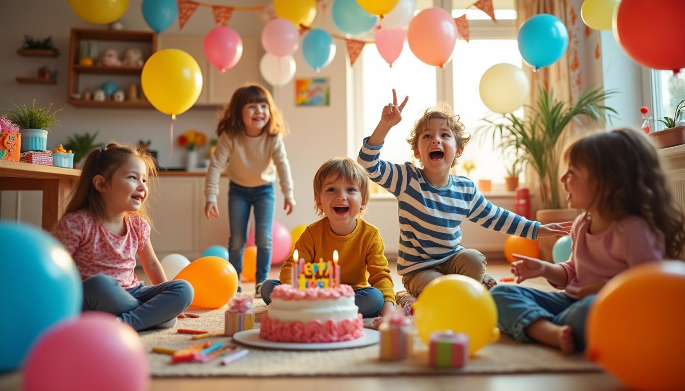 découvrez notre guide complet pour organiser un anniversaire inoubliable pour votre enfant en appartement. des idées de thèmes, d'activités et de décoration adaptées au petit espace qui garantiront une fête joyeuse et réussie !