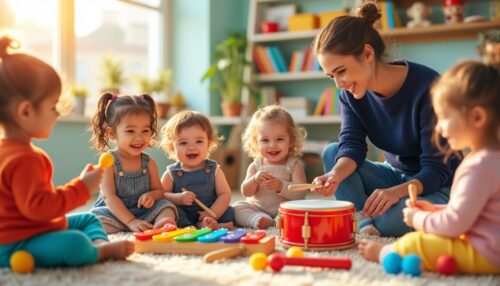 découvrez les bienfaits des jeux musicaux pour les enfants en maternelle en [mois] [année] : stimulez leur développement, encourager la motricité et éveiller leur créativité dès le plus jeune âge.