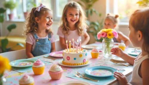 découvrez des idées originales et adaptées pour décorer la table d’anniversaire d’une fille de 4 ans : thèmes colorés, gourmandises gourmandes et accessoires festifs pour une fête inoubliable !