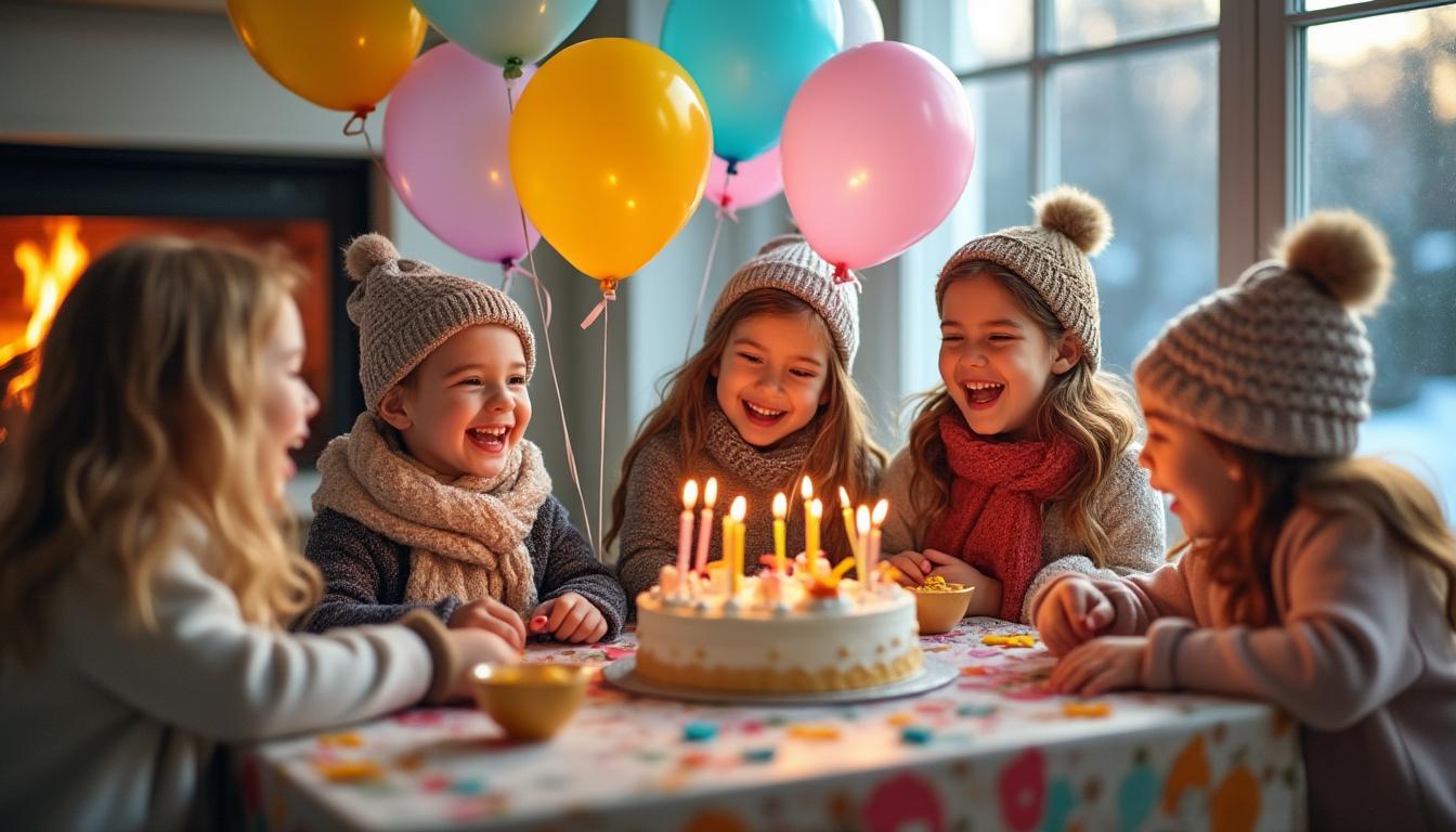 découvrez nos conseils et idées pour organiser un anniversaire d’enfant en hiver : activités ludiques, décorations chaleureuses et astuces pratiques pour une fête réussie malgré le froid !