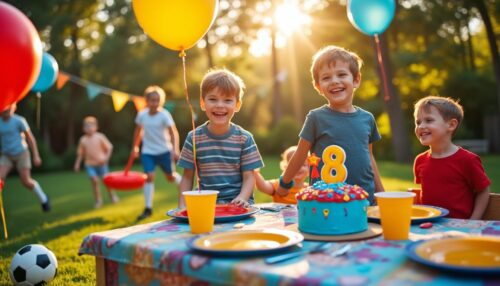 découvrez des idées de jeux amusants et variés pour organiser un anniversaire inoubliable pour un garçon de 8 ans. inspirez-vous de nos suggestions pour divertir tous les invités et réussir votre fête !